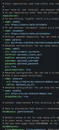 Helmfile Vertical